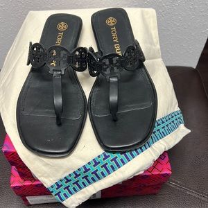 Tory Burch black sandals